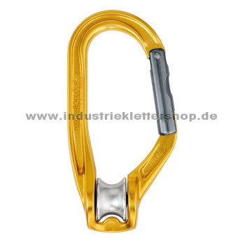 Rollclip - Karabiner mit Seilrolle - Schnapper