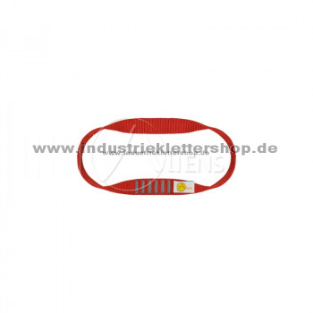 Sicherheitsschlinge - Bandschlinge 25 mm - 30 cm Rot