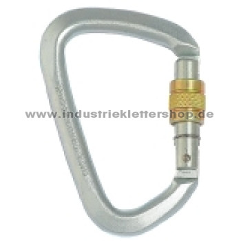 Stahl Karabiner - 50 KN - Schraubkarabiner