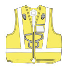 HI-VIZ Weste für NEWTON Gurte