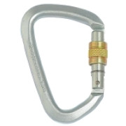 Stahl Karabiner - 50 KN - Schraubkarabiner