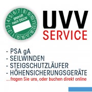 PSA Prüfung UVV im Industrieklettershop.de