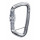 D Karabiner Worker - Schraub - Silber
